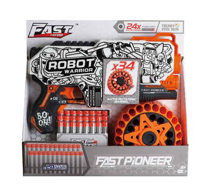 Dart Blaster Fast Pioneer BH162 Gun - Halbautomatisch