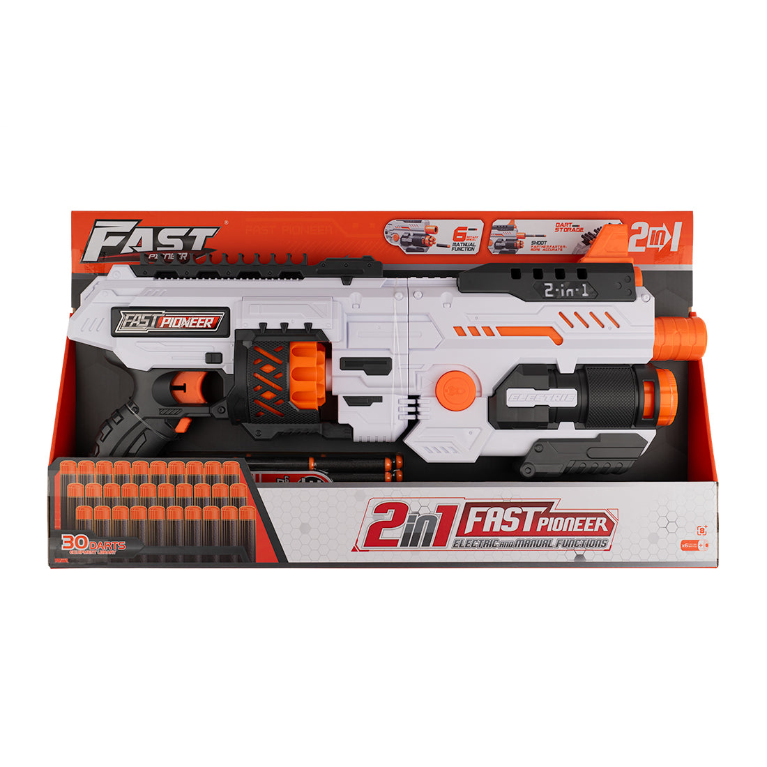 Dart Blaster Fast Pioneer BIG549 Gun - Halbautomatisch