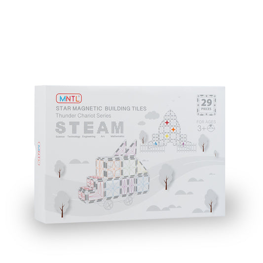 Connetix 120 Pièces Pastel Creative Pack - Blocs de Construction Magnétiques