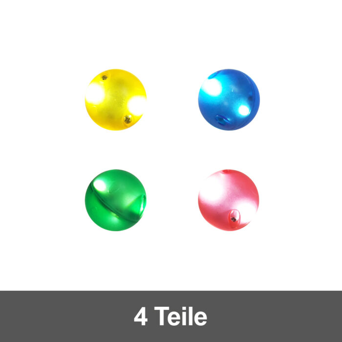 MNTL Magnetic Tiles 4 Teile Lighted Ball Pack - Magnetische Kugelbahn – Bild 2