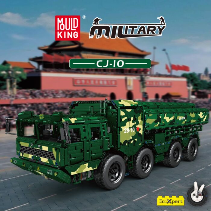 Mould King 20008 - LKW CJ-10 mit Marschflugkörper – Bild 2