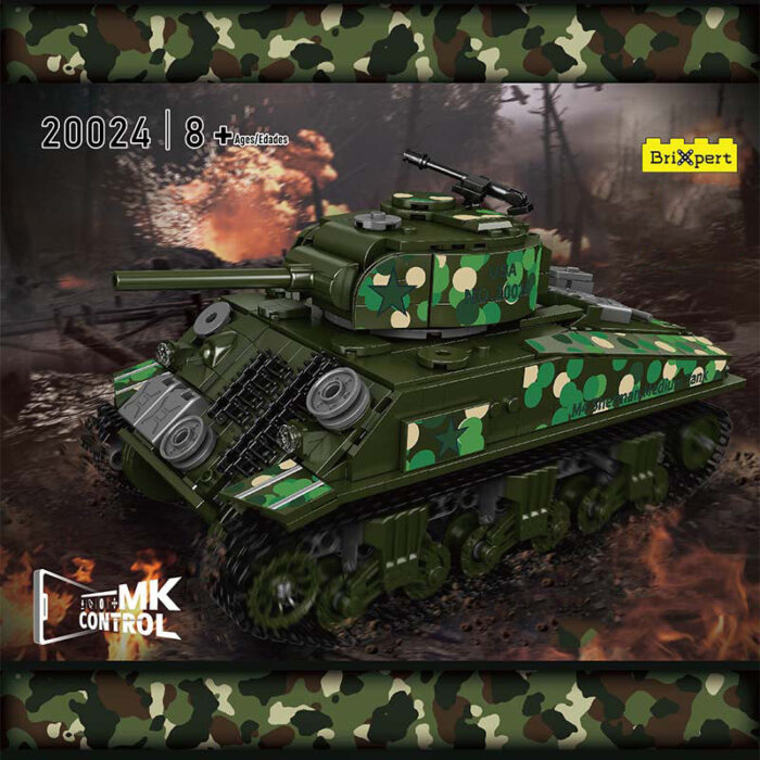 Mould King 20024 - Panzer M4 Sherman – Bild 2