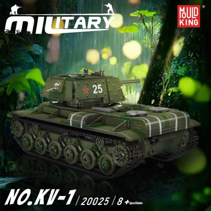 Mould King 20025 - Panzer KV-1 – Bild 3