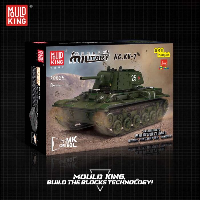 Mould King 20025 - Panzer KV-1 – Bild 6
