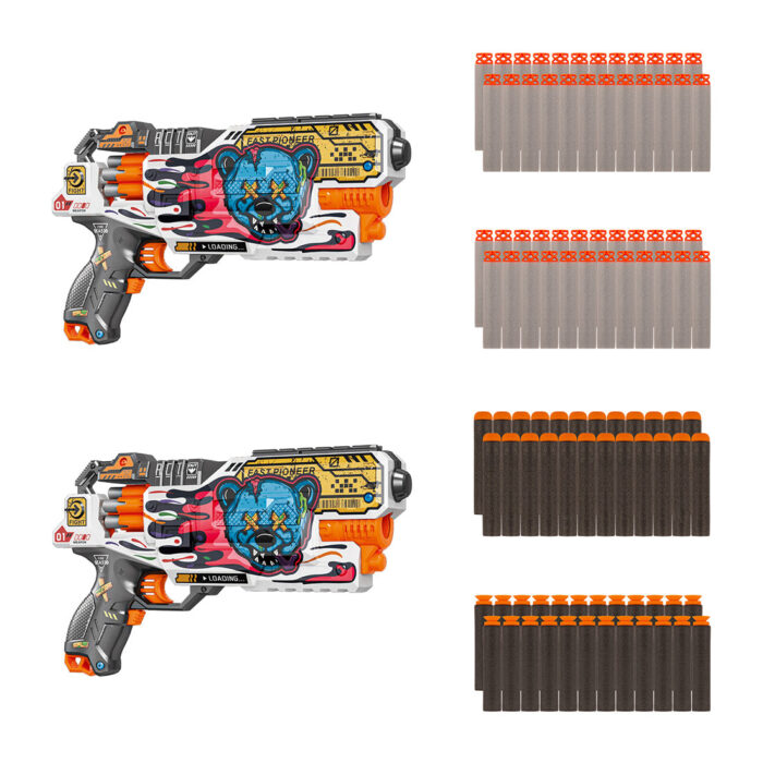 Dart Blaster Fast Pioneer BH107 Gun - Doppelpack