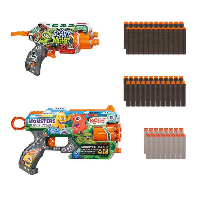 Dart Blaster Fast Pioneer BH129+BH137 Gun - Doppelpack