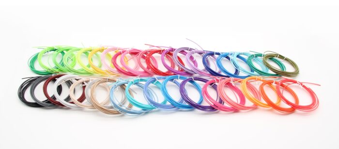 PLA Filamente für 3D Stift, 36 Stück x 3 m (108 m) - verschiedene Farben