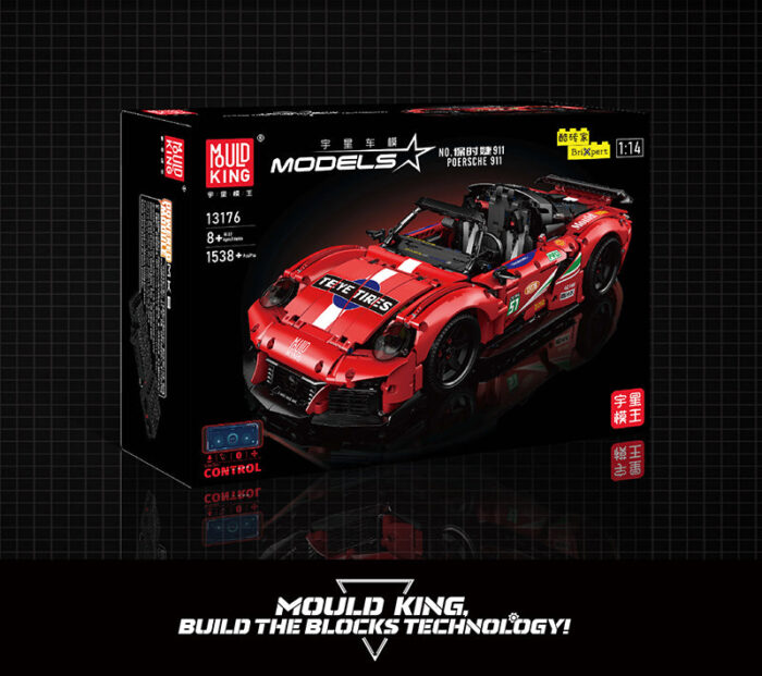 Mould King 13176 - Porsche 911 – Bild 5