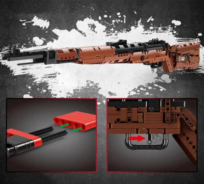 Mould King 14002 - Mauser 98K Sniper Gewehr – Bild 7