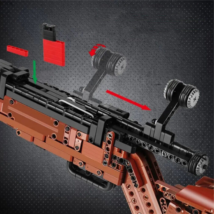Mould King 14002 - Mauser 98K Sniper Gewehr – Bild 8