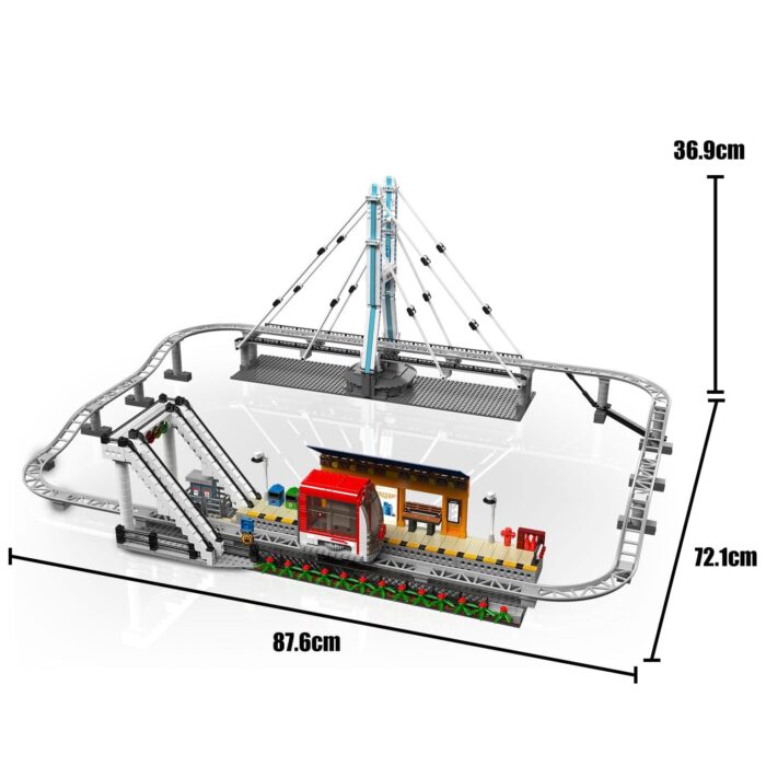 Mould King 16052 - Urban Railcar – Bild 6