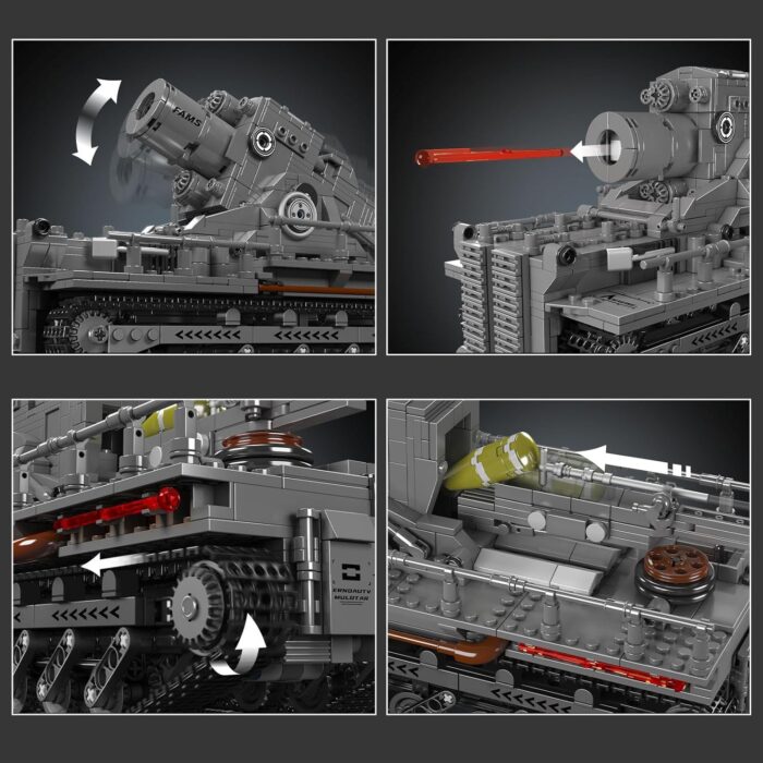 Mould King 20028 - Panzer Karl Mortar – Bild 2