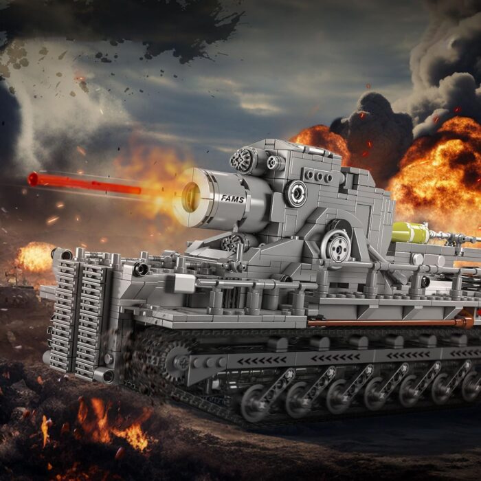 Mould King 20028 - Panzer Karl Mortar – Bild 3