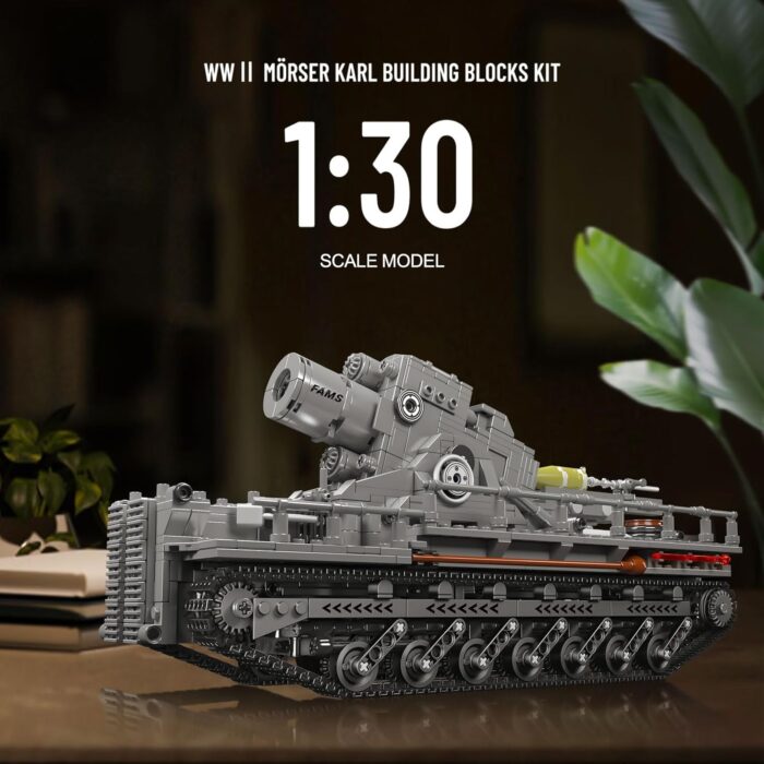 Mould King 20028 - Panzer Karl Mortar – Bild 5
