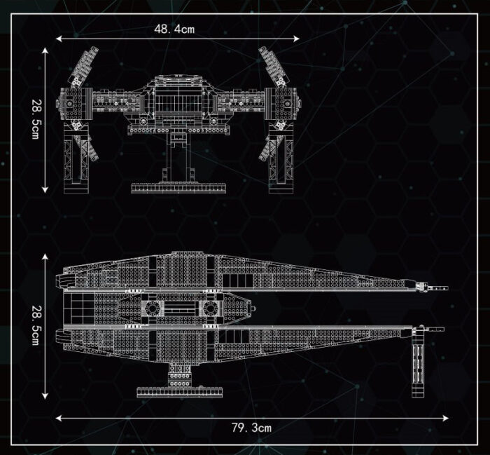 Mould King 21025 - Tie Fighter – Bild 10