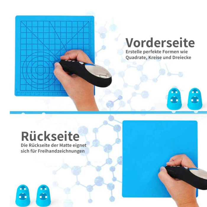3D Stift Unterlage - Hitzebeständige Silikonmatte – Bild 2
