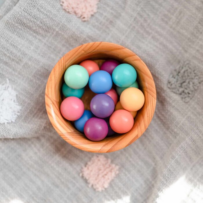 Connetix Tiles 16 Teile Pastel Ball Pack, Ersatzkugeln für Magnetische Kugelbahnen – Bild 2